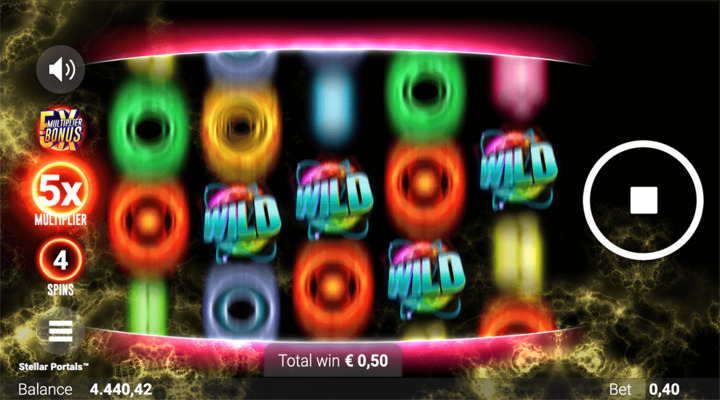 Stellar Portal Slot Screenshot